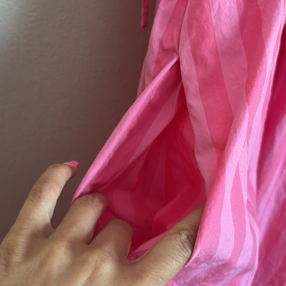 A New Day Vibrant Pink Smocked Dress size small - Picture 4 of 8